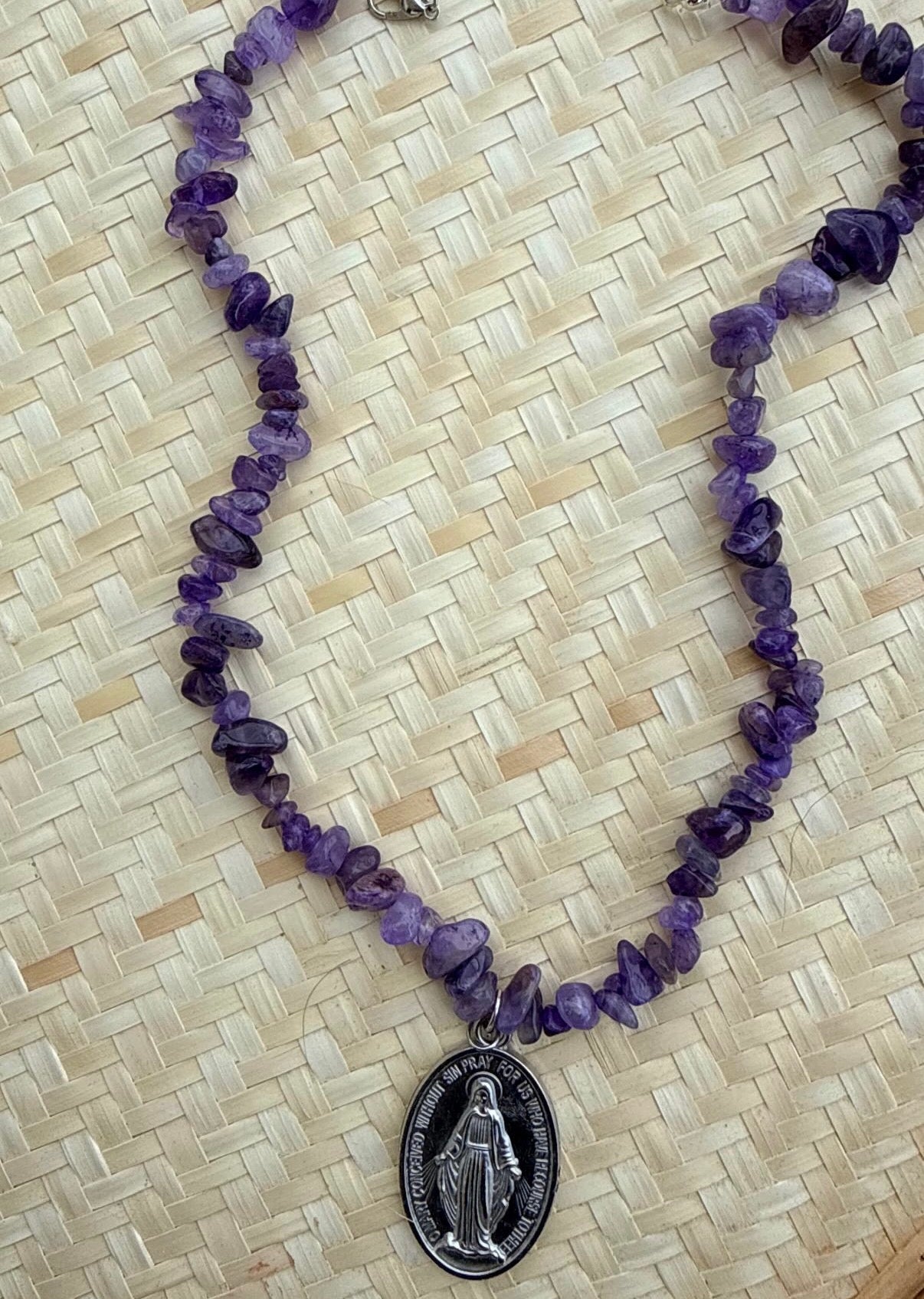 Collar Amatistas