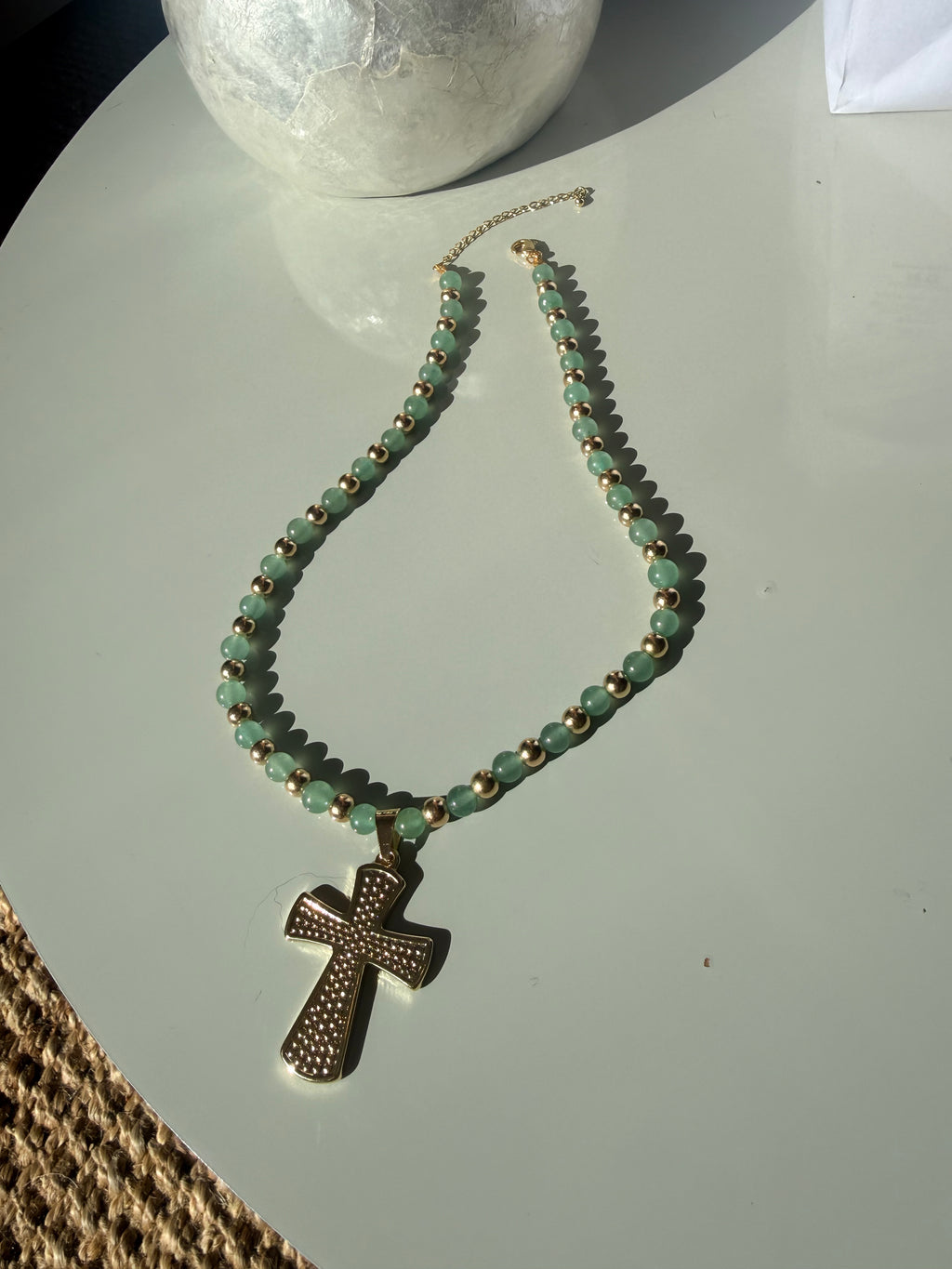 Collar Verde Santo