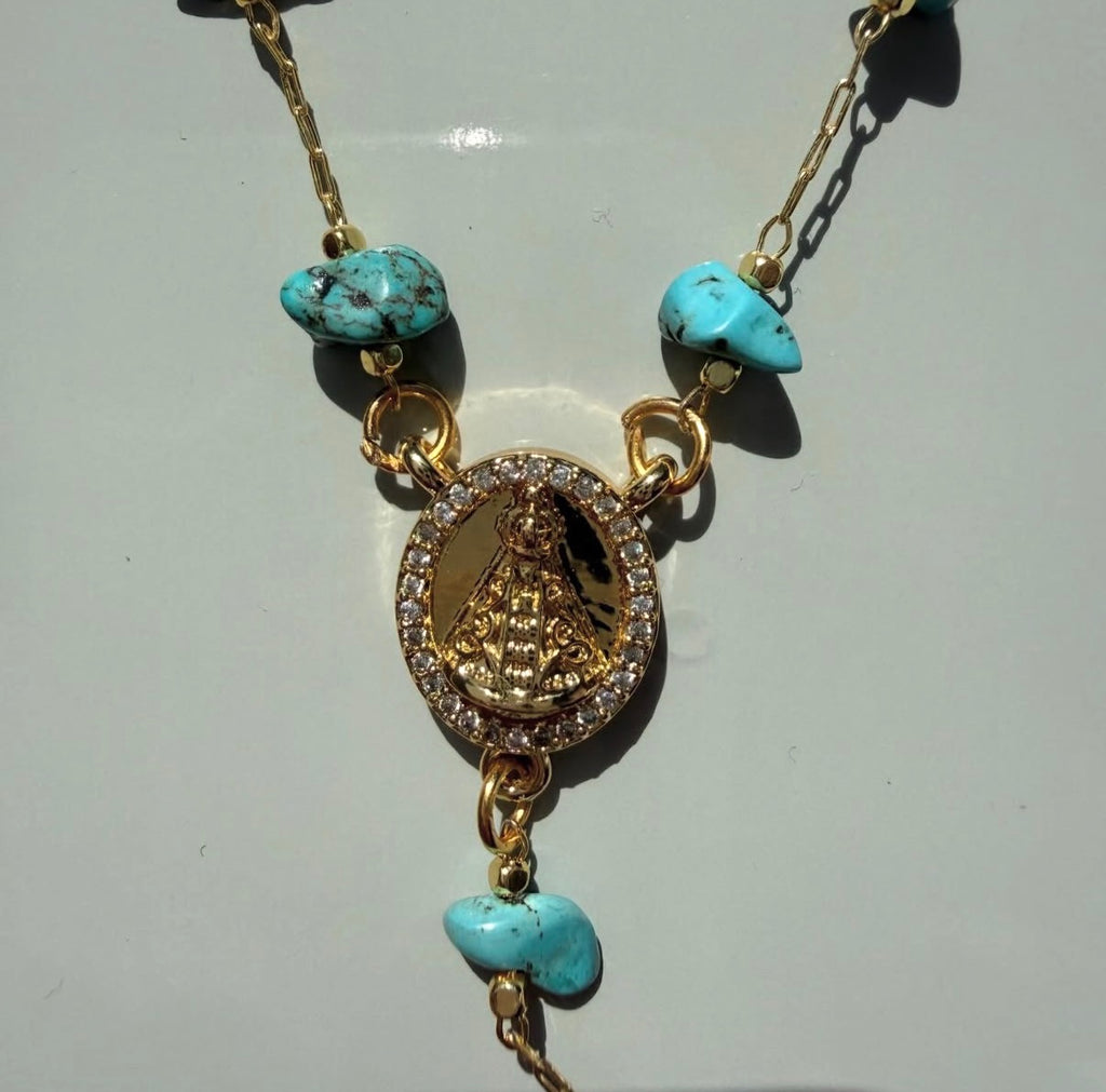 Simil Rosario Turquesa
