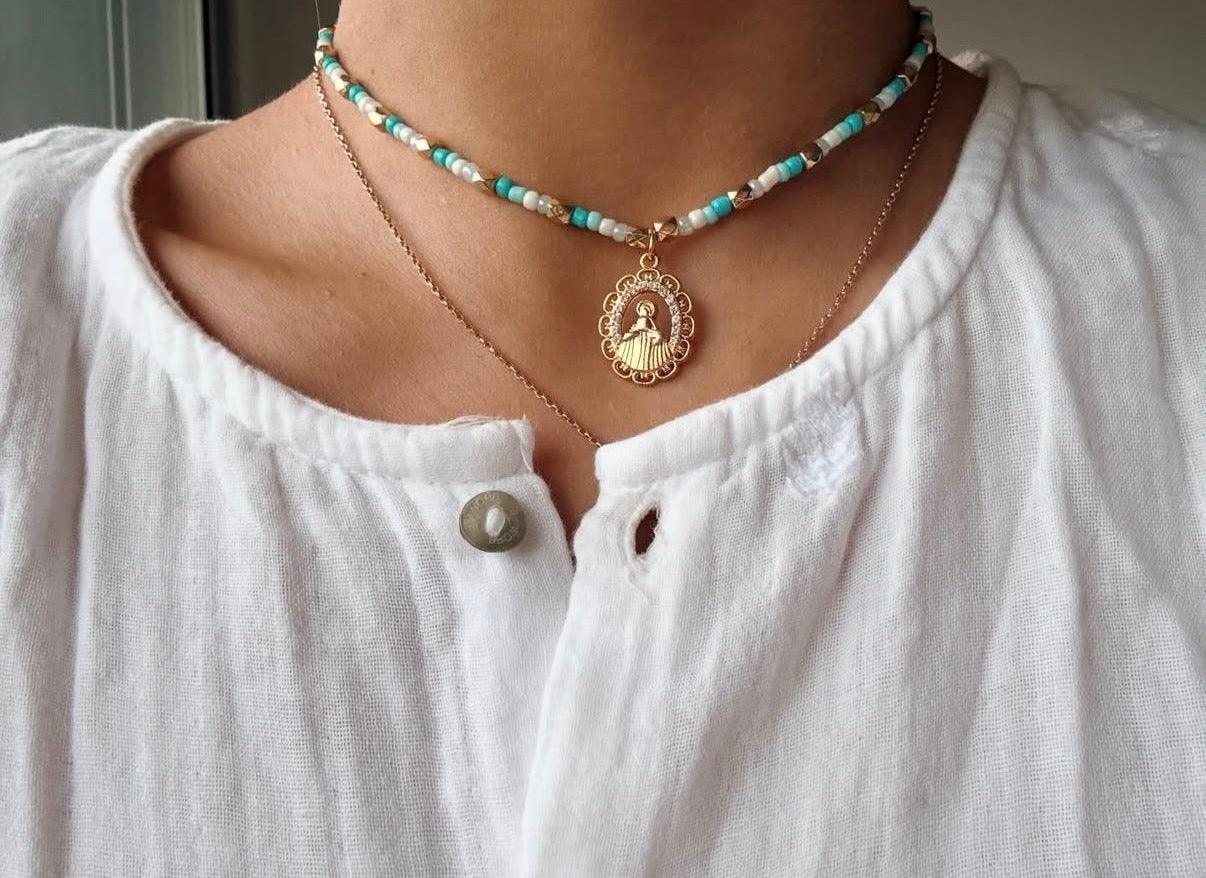 Choker Virgen Maria